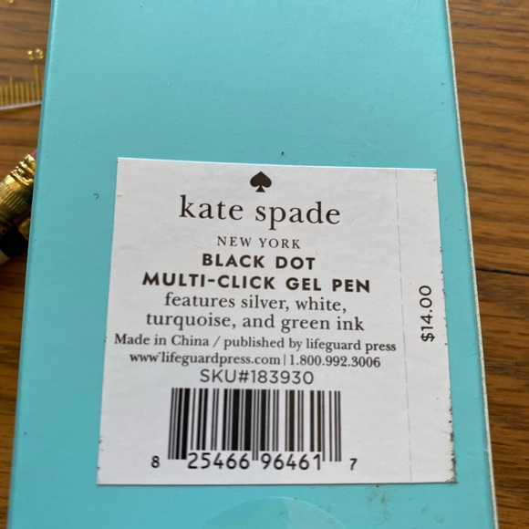 Kate spade pencil pouch and pen set - Picture 4 of 6